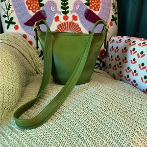 Vintage Coach Maggie Bag Style 9019 in Rare Leaf Green